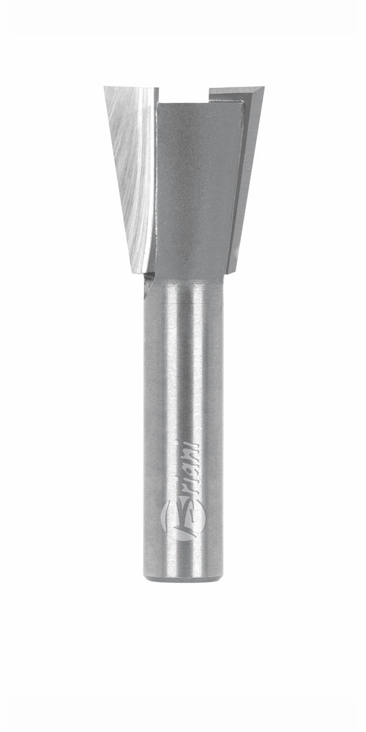 Zinkenfräser aus Hartmetall, Rechtslauf, Schneide 2, 10°, Arbeitslänge 18 mm, Gesamtlänge 50 mm, Schaft 6 mm, Ø 16 mm