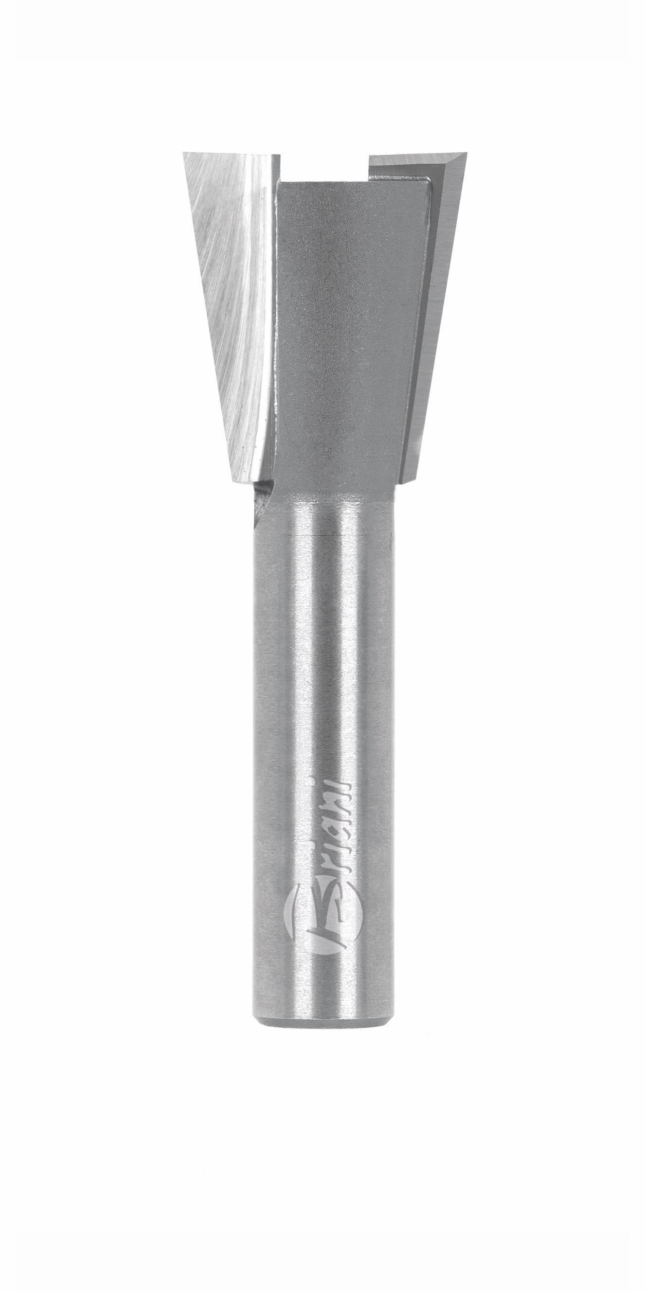 Zinkenfräser aus Hartmetall, Rechtslauf, Schneide 2, 10°, Arbeitslänge 16 mm, Gesamtlänge 46 mm, Schaft 6 mm, Ø 14 mm