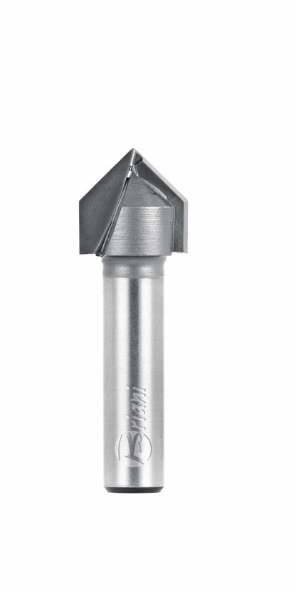 Vnut, Schriftfräser, Fase und Foldingfräser aus Hartmetall, Rechtslauf, Schneide 2, Arbeitslänge 13 mm, Gesamtlänge 45 mm, Schaft 8 mm, Ø 11 mm