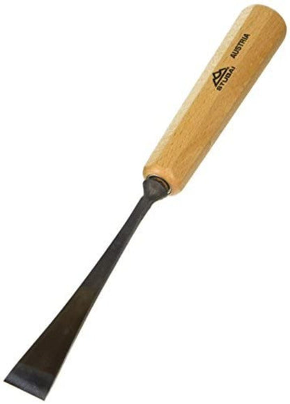 STUBAI Blumeneisen Form 53 lang, mit Buchenheft 30mm - 535330