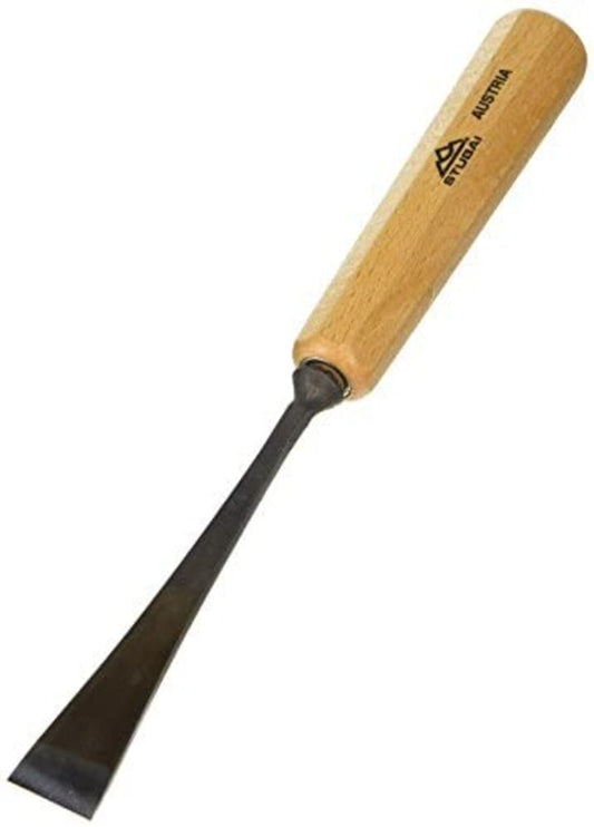 STUBAI Blumeneisen Form 53 lang, mit Buchenheft 30mm - 535330