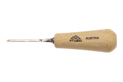 Stubai Gerades Mikro-Balleisen, schräg 3 mm, Birne Heft