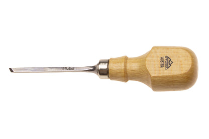 Stubai Gerades Mikro-Balleisen, schräg 7 mm, Palm Chisel Heft