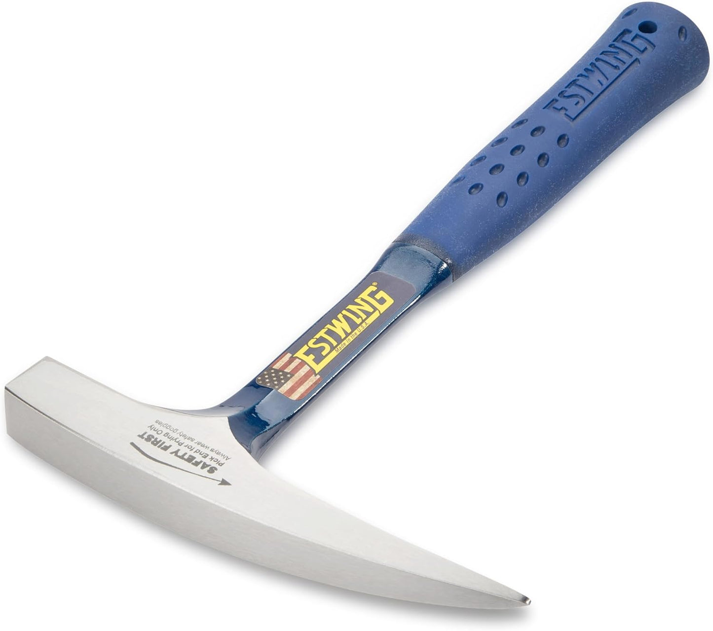 ESTWING Pickhammer mit Vinylgriff, 15x16mm 365g, glatte Bahn
