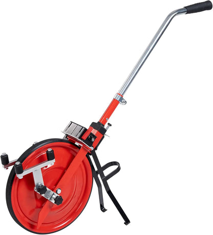 NESTLE Messrad Modell MR-52 Gleis-Set | Messrad, Vermessung, Bauwesen, Straßen- & Gleisbau | Stahl-Vollrad, Zählwerk, Gleisführungsrollen, Koffer, Bremse, ± 0,1 % Toleranz
