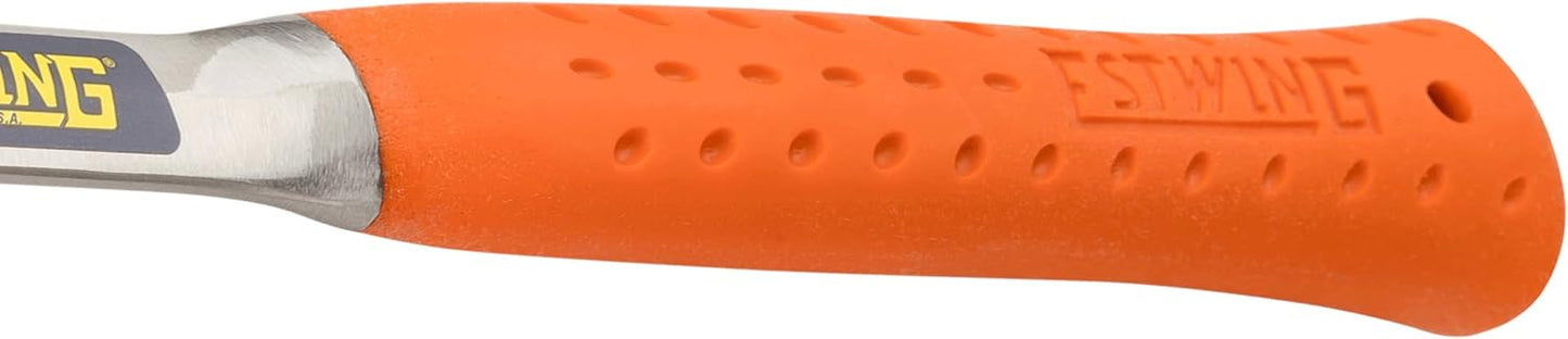 ESTWING Pickhammer mit Vinylgriff, 16x18 mm, 615 g | Geologenhammer aus Stahl | glatte Bahn & Spitze | Rock Pick Hammer | ideal für Gestein, Mineralien, Fossilien & Gebirge