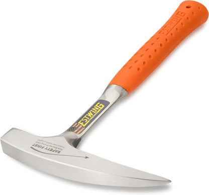 ESTWING Pickhammer mit Vinylgriff, 16x18 mm, 615 g | Geologenhammer aus Stahl | glatte Bahn & Spitze | Rock Pick Hammer | ideal für Gestein, Mineralien, Fossilien & Gebirge
