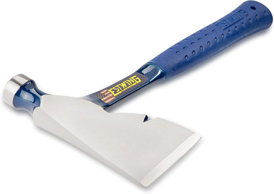 ESTWING Zimmermannsbeil 880 g | 90 mm Schneide | 330 mm Länge | Aus einem Stück geschmiedet | Glatte Bahn | Shock Reduction Grip® | Profi-Beil für Handwerker & Heimwerker | Made in USA