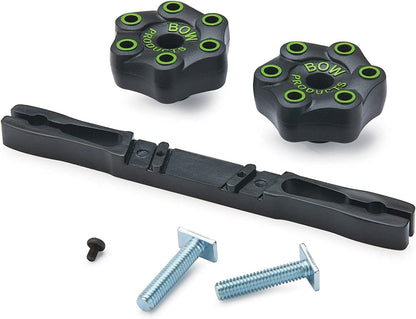 BOW Products Ankerstange für GuidePRO GP10  Verlängert die Verwendung auf einen Tisch oder eine Fräsensäge  Links-/Rechtshänder-Zuführwinkel  GuidePRO Featherboard separat erhältlich