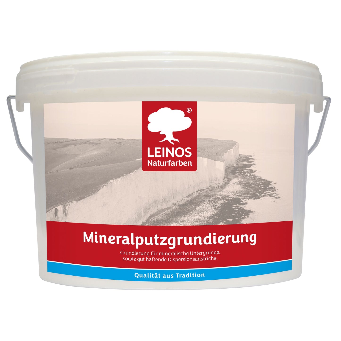 LEINOS Mineralputzgrundierung 2,5L – Haftgrund für Innenbereiche , Haftgrund für Kalk- & Silikatfarben