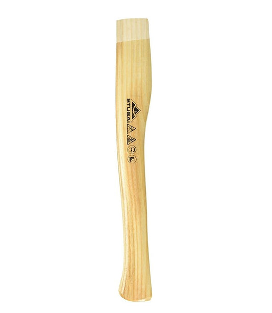 STUBAI Ersatzstiel für Küchenbeil 6722 – 340 mm geschweifter Stiel aus Buchenholz – Ergonomisch geformt, robust und langlebig – Passend für Beilköpfe bis 600 g – Ersatz-Holzstiel ohne Keil