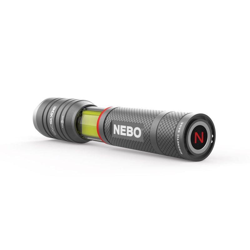 TAC SLYDE Taschenlampe & COB-Laterne 12-fach verstellbarer Zoom