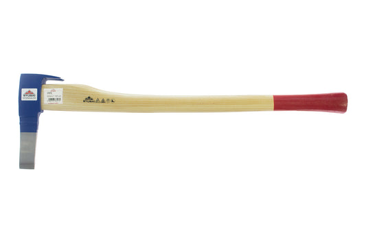 STUBAI Bandhacke mit Nagelzieher/Stiel 800 mm Kopfgewicht 1500 g | Zimmeraxt/Bundaxt zum Behauen von Rohholz, Kerben & Kerven | Spezialaxt für Abbund, Zapfen & Hilfsarbeiten
