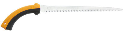 Silky Tsurugi 300 mm Baumsäge – spitz zulaufende Hochleistungsklinge, 10 ZpZ Medium Mirai-Me Verzahnung, extrem schlank für enge Stellen, 1,7 mm flexible Profi-Klinge, Gummi-Pistolengriff inkl. Holster