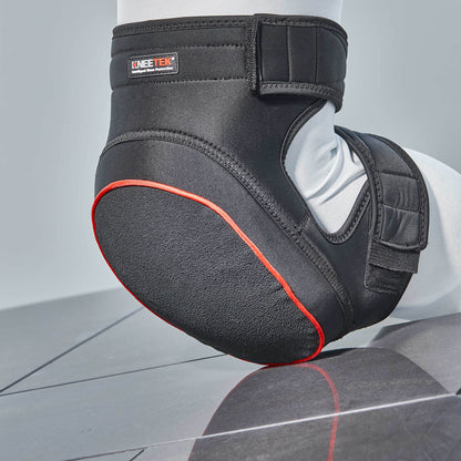 KNEETEK Knieschoner SAFETEK Poly, stark rutschhemmende PU-Oberfläche, ergonomisch vorgeformtes Kniebett für den Dauereinsatz, EN 14404 Typ 1 LS 1