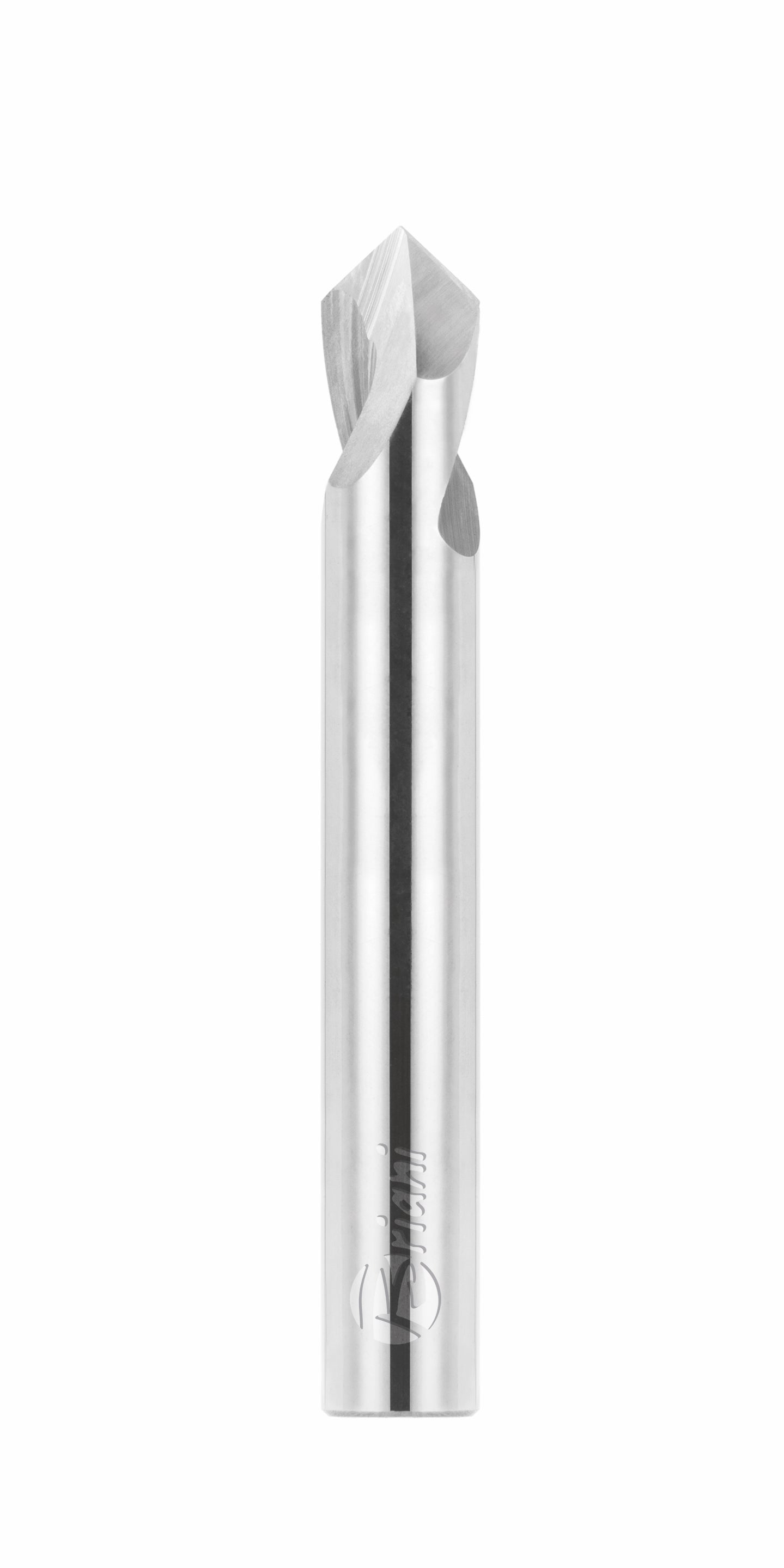 Vnut und Schriftfräser aus Vollhartmetall aus Vollhartmetall, Rechtslauf, Arbeitslänge 7 mm, Gesamtlänge 60 mm, Schaft 8 mm, Ø 8 mm