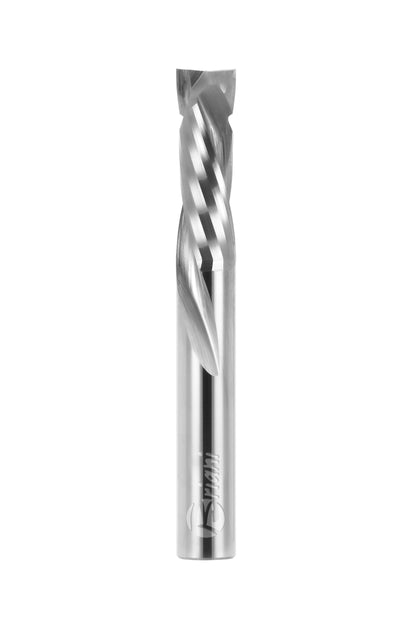 Schlichtfräser mit wechselseitigem Achswinkel aus Vollhartmetall, Rechtslauf, Arbeitslänge 22 mm, Gesamtlänge 60 mm, Schaft 6 mm, Ø 6 mm