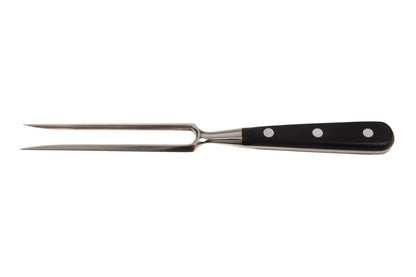 Auswahl an Messern und Küchenwerkzeugen | Kochmesser | Schälmesser | Ausbeimesser | Spickmesser | Küchengabel | Palette STUBAI Rolltasche neu bestückt 6-teilig