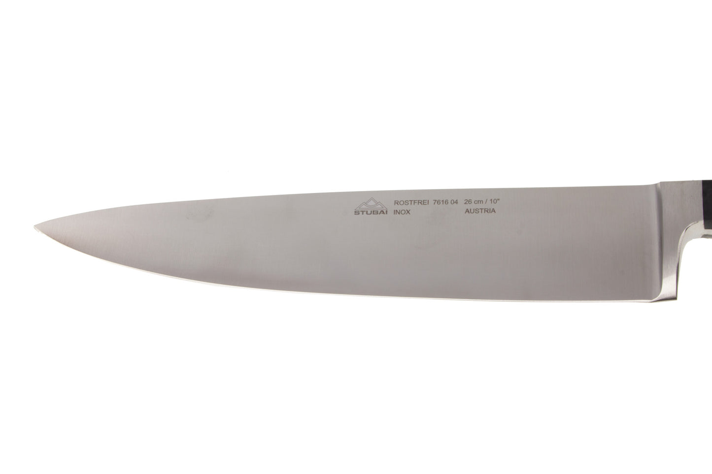 Auswahl an Messern und Küchenwerkzeugen | Kochmesser | Schälmesser | Ausbeimesser | Spickmesser | Küchengabel | Palette STUBAI Rolltasche neu bestückt 6-teilig