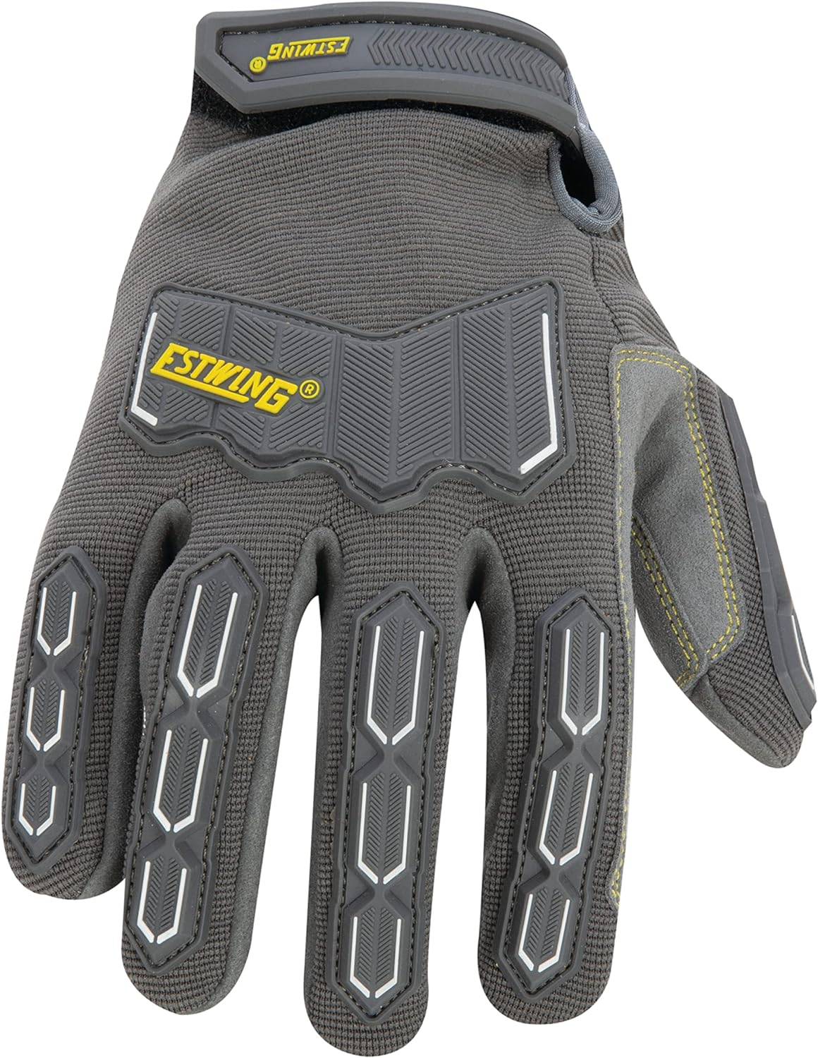 ESTWING Impact Resistant Synthetic Leather Palm Work Glove with Anti-Vibration Palm-XL