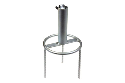 STUBAI Schirmständer Rasendorn 25 mm Ø, Höhe 200 mm, 1000 g – robuster Sonnenschirmhalter für Rasen & Wiese | werkzeuglos einstecken | standfest & mobil für Garten, Strand & Camping