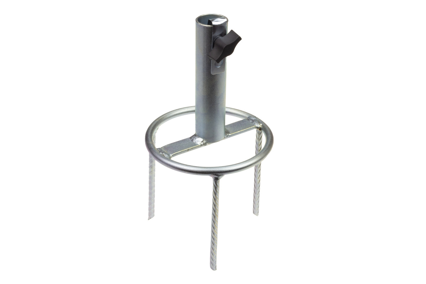 STUBAI Schirmständer Rasendorn 25 mm Ø, Höhe 200 mm, 1000 g – robuster Sonnenschirmhalter für Rasen & Wiese | werkzeuglos einstecken | standfest & mobil für Garten, Strand & Camping