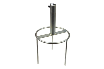 STUBAI Schirmständer Rasendorn 25 mm Ø, Höhe 200 mm, 1000 g – robuster Sonnenschirmhalter für Rasen & Wiese | werkzeuglos einstecken | standfest & mobil für Garten, Strand & Camping