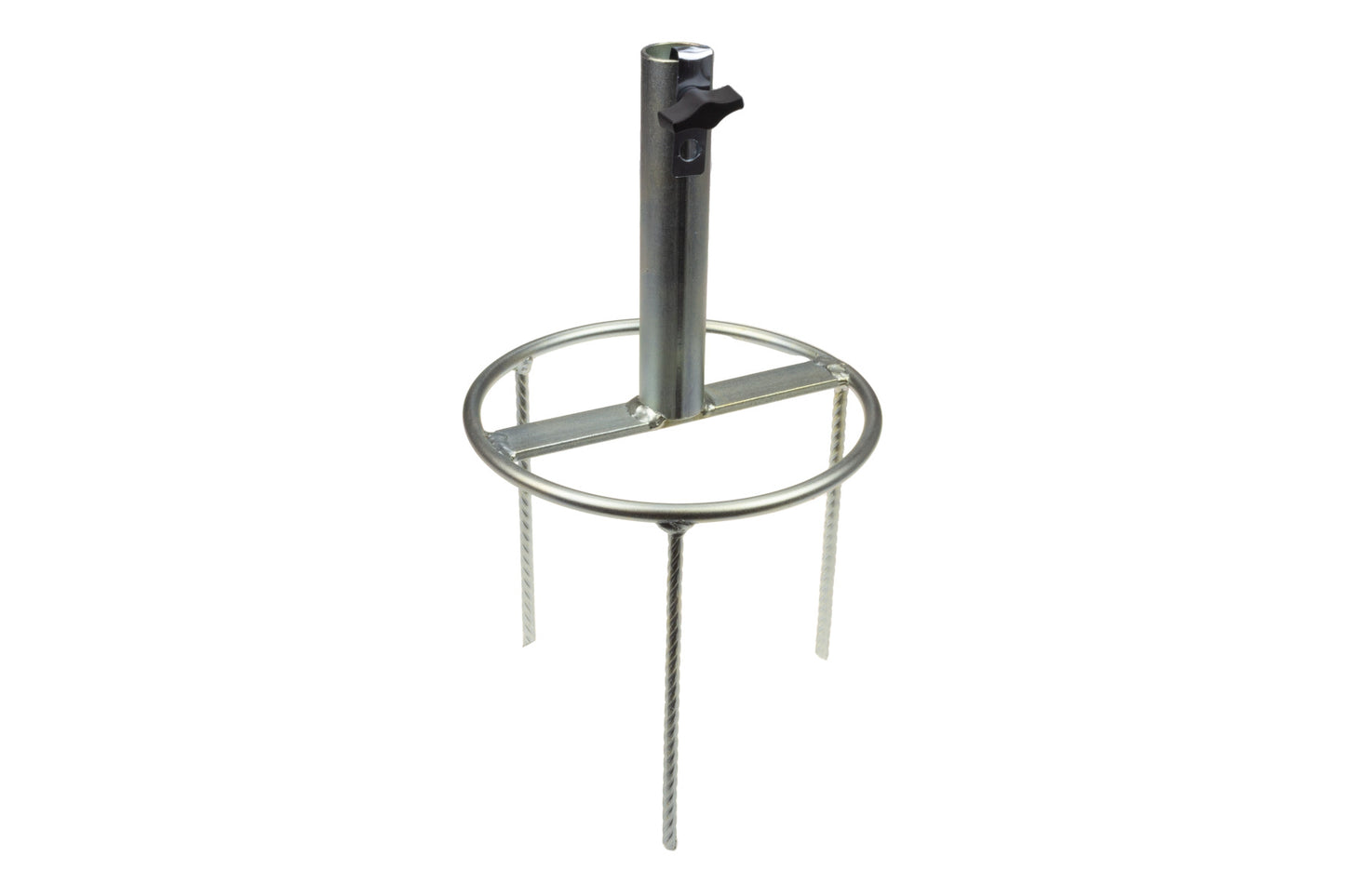 STUBAI Schirmständer Rasendorn 25 mm Ø, Höhe 200 mm, 1000 g – robuster Sonnenschirmhalter für Rasen & Wiese | werkzeuglos einstecken | standfest & mobil für Garten, Strand & Camping