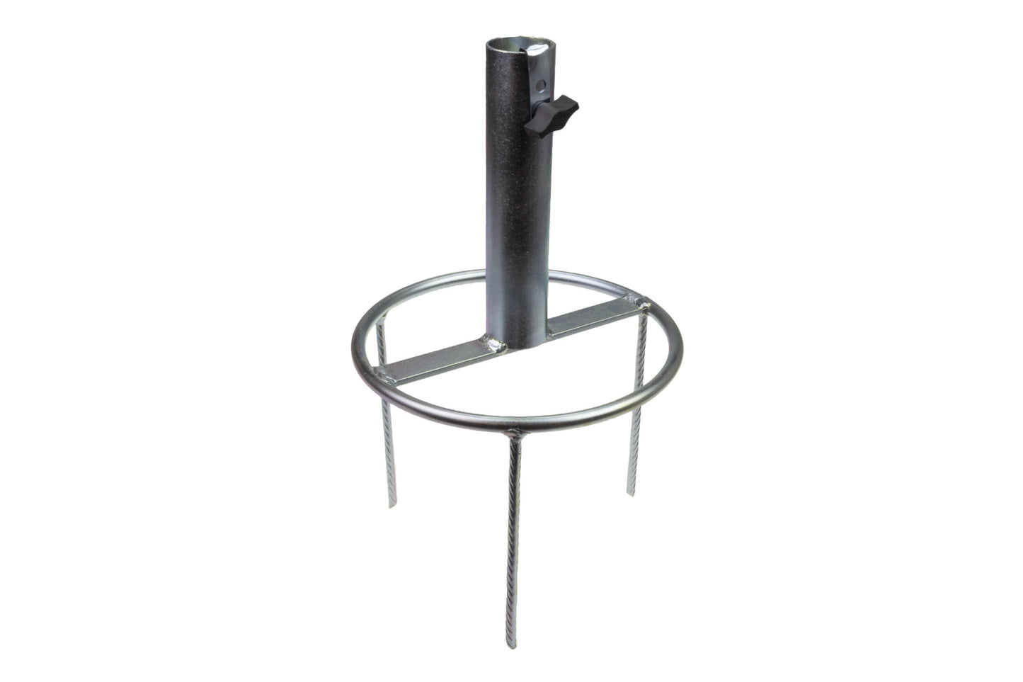STUBAI Schirmständer Rasendorn 38 mm Ø, Höhe 250 mm, 1450 g – stabiler Sonnenschirmhalter für große Schirme | einfach in Wiese steckbar | ideal für Garten, Freizeit & Camping