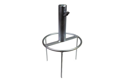 STUBAI Schirmständer Rasendorn 25 mm Ø, Höhe 150 mm, 600 g – mobiler Sonnenschirmständer für Rasenflächen | leicht einsteckbar ohne Werkzeug | stabiler Halt für Schirme im Garten & Camping