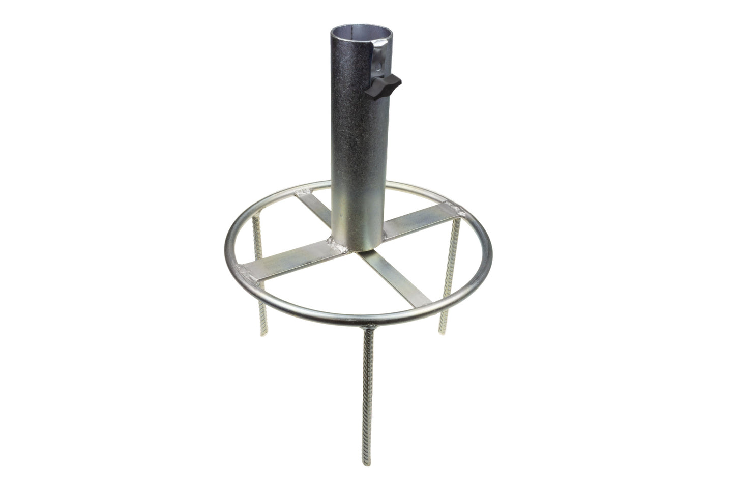 STUBAI Schirmständer Rasendorn 25 mm Ø, Höhe 150 mm, 600 g – mobiler Sonnenschirmständer für Rasenflächen | leicht einsteckbar ohne Werkzeug | stabiler Halt für Schirme im Garten & Camping
