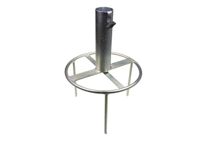 STUBAI Schirmständer Rasendorn 25 mm Ø, Höhe 200 mm, 1000 g – robuster Sonnenschirmhalter für Rasen & Wiese | werkzeuglos einstecken | standfest & mobil für Garten, Strand & Camping