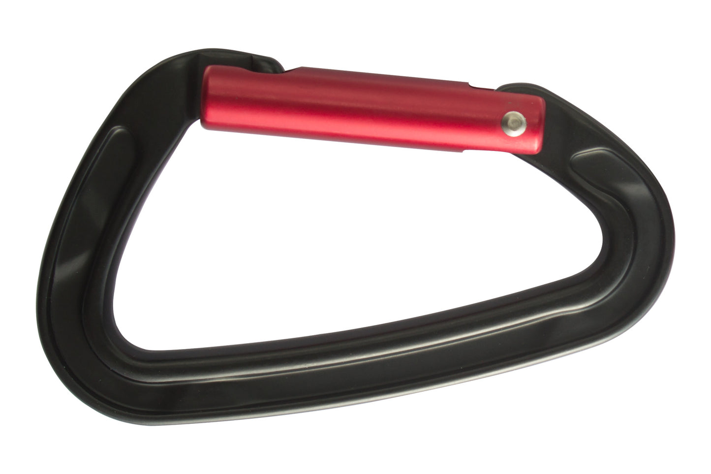 STUBAI Rock Clip 2.0 | Leichter Aluminium Karabiner mit gebogenem Schnapper | nach ÖNORM EN 12275 geprüft | Bruchfestigkeit 24 kN längs, 8 kN offen | nur 40 g Gewicht | Profiqualität für Bergsport & Klettern