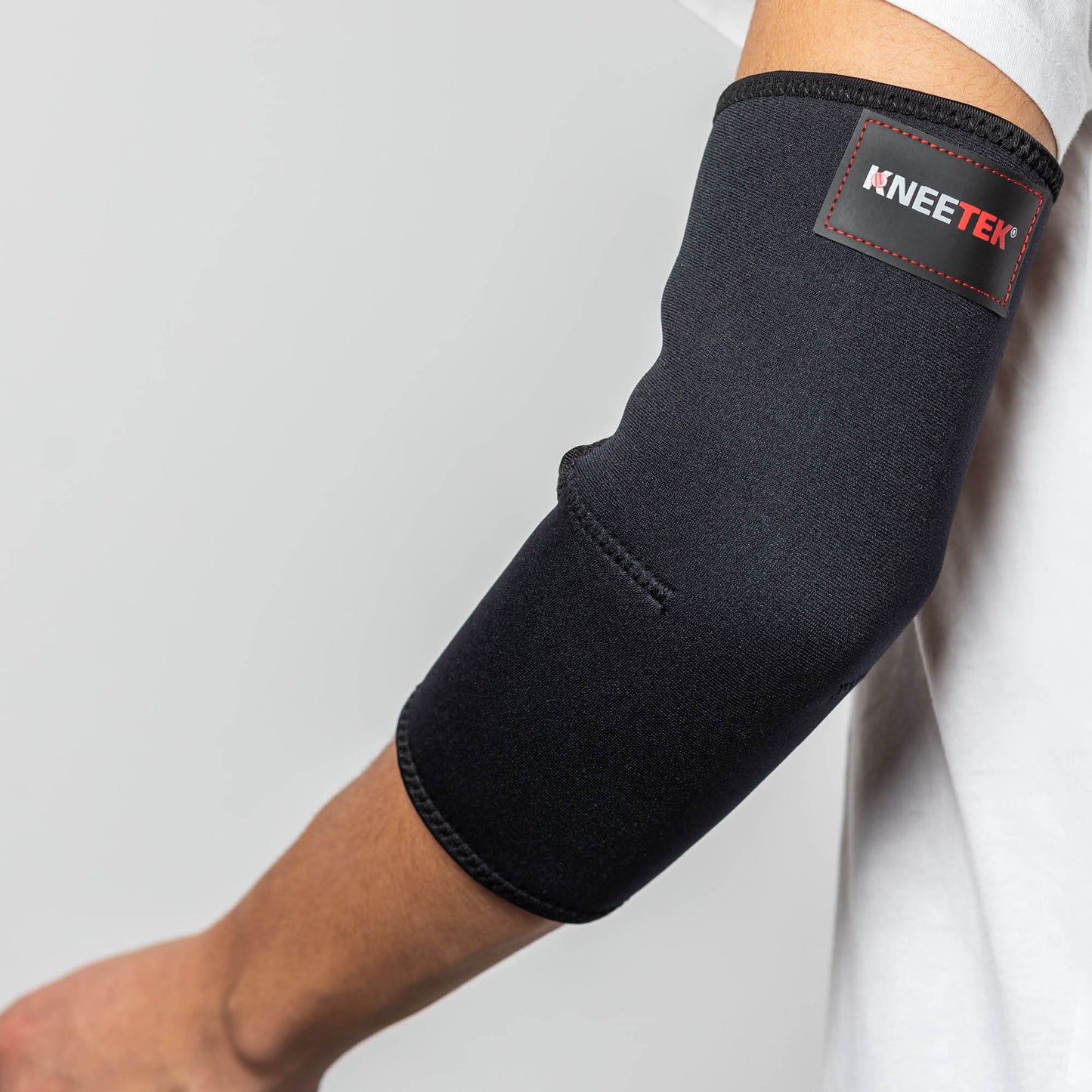 KNEETEK Ellbogenbandage XL | Ellenbogenstütze |  Orthopädische Ellenbogenbandage | Kompressionsbandage für den Ellenbogen | Sportbandage | Wärme, Halt, Kompression und Führung für das Gelenk