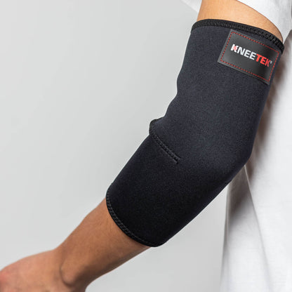 KNEETEK Ellbogenbandage XL | Ellenbogenstütze |  Orthopädische Ellenbogenbandage | Kompressionsbandage für den Ellenbogen | Sportbandage | Wärme, Halt, Kompression und Führung für das Gelenk