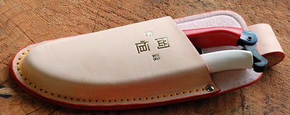 Okatsune Lederholster Medium – Echtleder-Schutzhülle für Gartenscheren