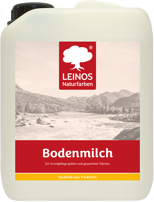 LEINOS 920 Bodenmilch 2,5 Liter | Pflegemittel für geölte, gewachste und lackierte Fußböden |  Holz, Kork und Linoleum | ergibt seidenglänzende Oberfläche