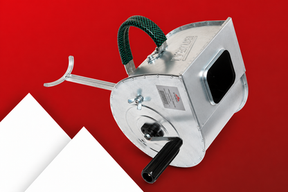 STUBAI Putzwerfer 440350 mit Halter und Armstütze, Handputzwerfer für schnelles Verputzen von Wänden und Decken, robuste Ausführung für Bauprofis, effizientes Auftragen von Putzmaterialien