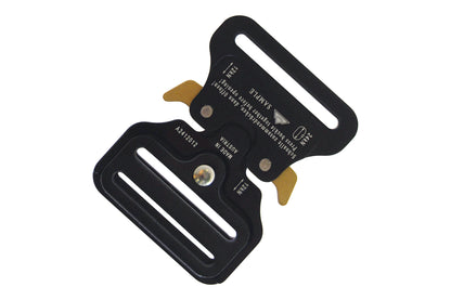 STUBAI Gurtschnalle bis 45 mm | vergütetem Aluminium mit schwarzer Eloxierung | CLAW FIX | verhindert Öffnen unter Last | Profiqualität Made in Austria