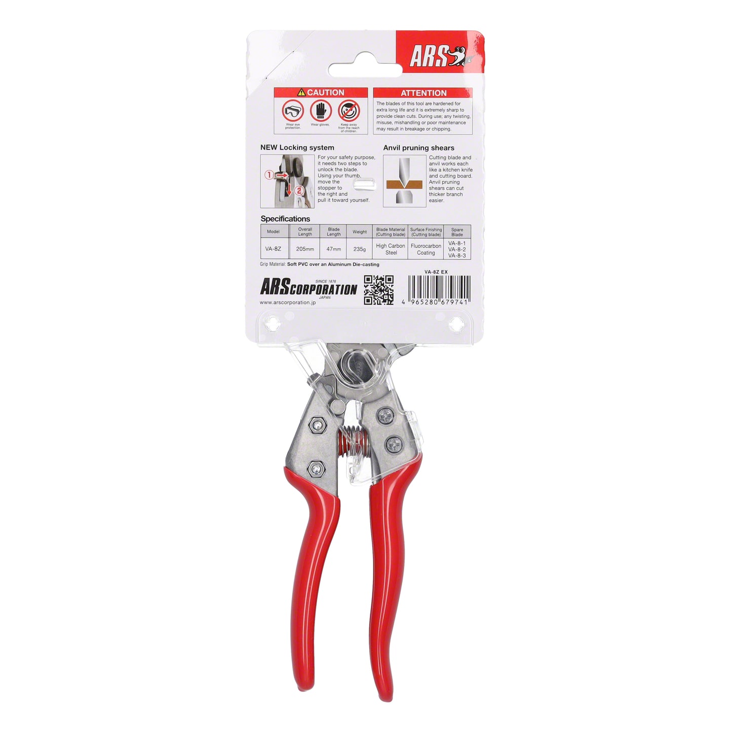 Cut360 Profi-Pflanzenschere für Astdurchmesser bis Ø 25 mm, Kleine Gartenschere perfekt ausbalanciert inkl. Einhandverriegelung