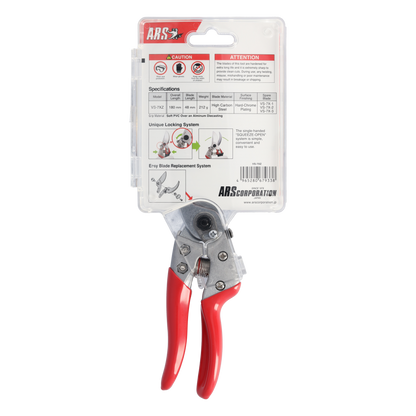 Cut360 Profi-Gartenschere für Astdurchmesser bis Ø 19 mm, Kleine Gartenschere perfekt ausbalanciert inkl. Einhandverriegelung