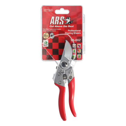 Cut360 Profi-Gartenschere für Astdurchmesser bis Ø 22 mm, Kleine Gartenschere perfekt ausbalanciert inkl. Einhandverriegelung