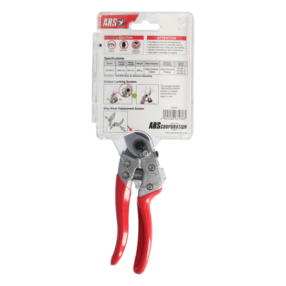 Cut360 Profi-Gartenschere für Astdurchmesser bis Ø 22 mm, Kleine Gartenschere perfekt ausbalanciert inkl. Einhandverriegelung