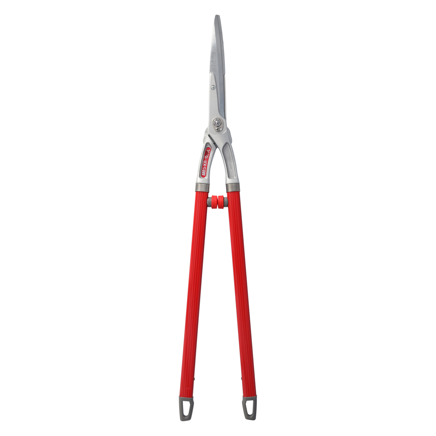 ARS-Heckenschere KR-1000 rot, 65 cm geb. Griffe, 780 g, Blattlänge 18 cm | Buxus | Hecken | Weinlaubschere | zum schneiden von Sträucher und Hecken