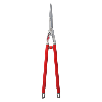 ARS-Heckenschere KR-1000 rot, 65 cm geb. Griffe, 780 g, Blattlänge 18 cm | Buxus | Hecken | Weinlaubschere | zum schneiden von Sträucher und Hecken
