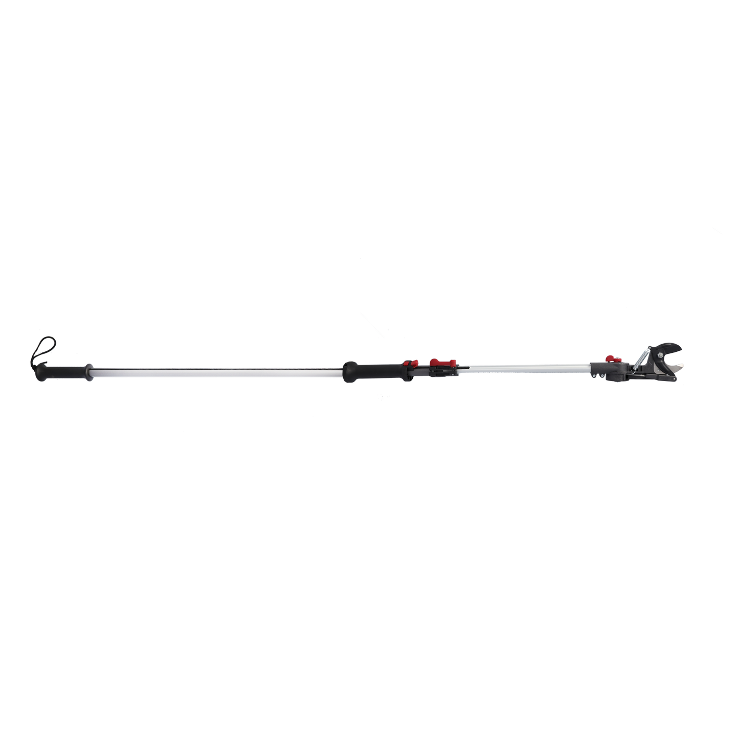 HELIUM HE4 Teleskop-Baumschere 2,36–4,00 m – extrem leichte Profi Astschere nur 1660 g mit winkelverstellbarem Schneidkopf bis 35 mm Schnittstärke, Teleskopstiel aus Aluminium für Obstbau, Garten und Baumpflege