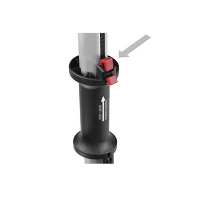 HELIUM HE4 Teleskop-Baumschere 2,36–4,00 m – extrem leichte Profi Astschere nur 1660 g mit winkelverstellbarem Schneidkopf bis 35 mm Schnittstärke, Teleskopstiel aus Aluminium für Obstbau, Garten und Baumpflege