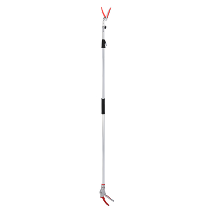 Teich- und Heckenschere mit Teleskoparm | Länge 1,9–3,1 m | Scharfe Klingen & integrierte Greifer | Nur 1,4 kg | Für hohe Hecken, Teichpflege & Obsternte | Ergonomisch & leicht