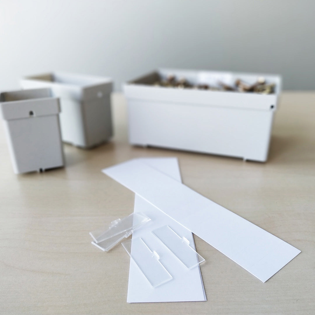 TANOS Beschriftungs-Set für Systainer³ Organizer Einsatzboxen (groß)
