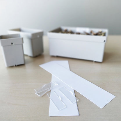 TANOS Beschriftungs-Set für Systainer³ Organizer Einsatzboxen (groß)